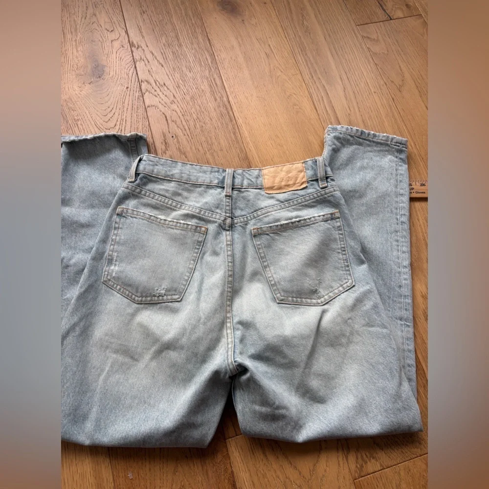 Zara classic mom fit jeans 6